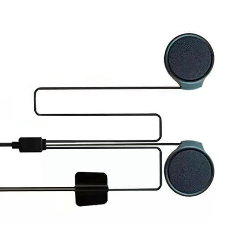 Bluetooth 5.0 fejhallgató motoros sisak fejhallgató vezeték nélküli fülhallgató mikrofonos kihangosítóval BT-22-hez (csak egy mikrofon)