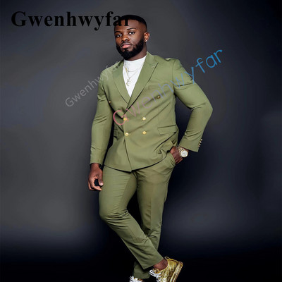 Gwenhwyfar 2022 új divatos stílus, egyedi vőlegény szmoking pontgallér, fekete bársony blézer férfi alkalmi öltöny, 2 részes esküvőre