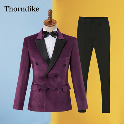 Gwenhwyfar testreszabott férfi öltöny esküvői vacsorára, fekete csúcsos hajtókás vőfély szmoking 2021, egyedi gyártású 2 részes nadrág szett