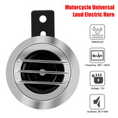 Kerek hangos kürt hangszórók jel motorkerékpárhoz 12V kürt 1,5A 105db motorkerékpár elektromos kürt készlet robogóhoz Moped Dirt Bike ATV