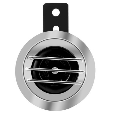 Kerek hangos kürt hangszórók jel motorkerékpárhoz 12V kürt 1,5A 105db motorkerékpár elektromos kürt készlet robogóhoz Moped Dirt Bike ATV