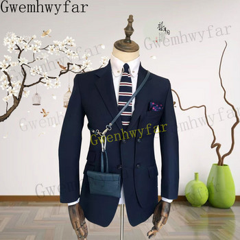 Gwenhwyfar Groom Costume Suit Man Wedding 2022 Мъжки сватбени костюми Trajes De Hombre Traje Hombre (яке + панталон) костюм за мъже