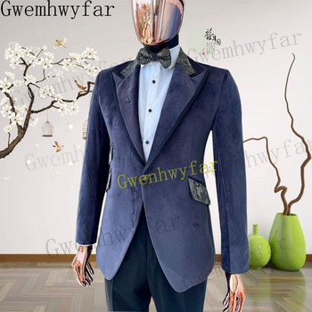 Gwenhwyfar Groom Costume Suit Man Wedding 2022 Мъжки сватбени костюми Trajes De Hombre Traje Hombre (яке + панталон) костюм за мъже