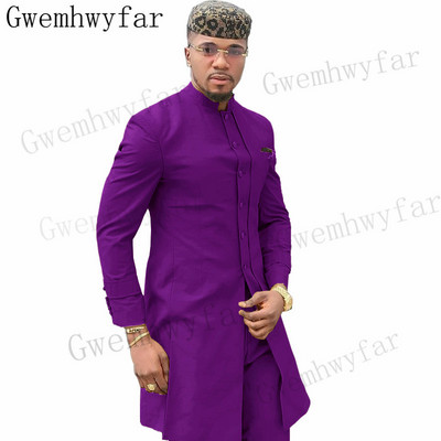 Gwenhwyfar világoskék 2 részes férfi öltöny jelmez Homme groomsmen legjobb esküvői öltönyök férfi vőlegény szmoking blézer