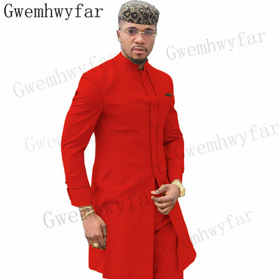 Gwenhwyfar világoskék 2 részes férfi öltöny jelmez Homme groomsmen legjobb esküvői öltönyök férfi vőlegény szmoking blézer