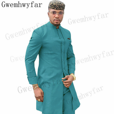 Gwenhwyfar világoskék 2 részes férfi öltöny jelmez Homme groomsmen legjobb esküvői öltönyök férfi vőlegény szmoking blézer