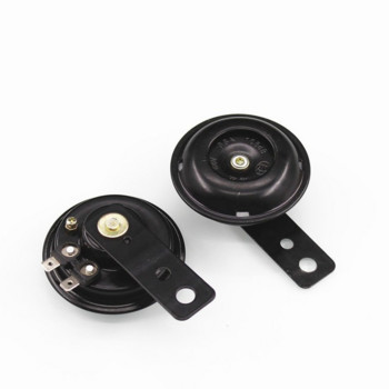 Universal Scooter Horn 12V 24V 48V 1.5A 110db E-Bikes Motorcycle Electric Horn Kit 110db Αδιάβροχο στρογγυλό ηχείο με κόρνα