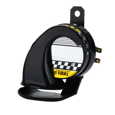 Univerzális Mini Loud Electronic Snail Horn Motorkerékpár Loud Voice Hangszóróhoz 12V 510HZ 130DB Motorkerékpár csigakürt csiga légkürt