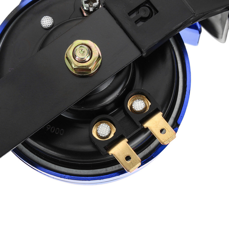 Univerzális Mini Loud Electronic Snail Horn Motorkerékpár Loud Voice Hangszóróhoz 12V 510HZ 130DB Motorkerékpár csigakürt csiga légkürt