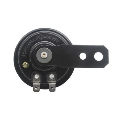 12V 105dB rögzítésű elektromos kürt vízálló kerek hangos kürt jármű SUV autó motorkerékpárhoz univerzális vízálló kerek hangos kürt