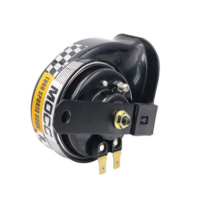 Univerzális motorkerékpár 12V 510HZ 115DB Snail Air Horn autó vízálló magas hangszóró kürt teherautó-tartozékokhoz