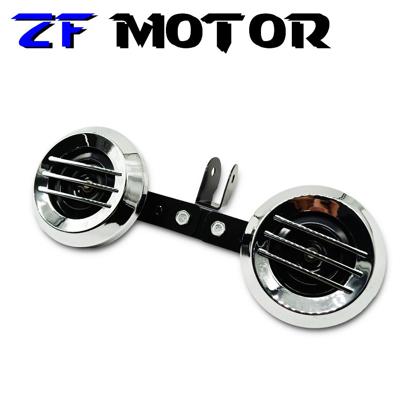 12 V motorkürt készlet ( magas hangú kürt és alacsony hangú kürt ) motorkerékpárhoz WY125 CBT125 CB125T Keeway Horse II QJ150-12 KW150-12