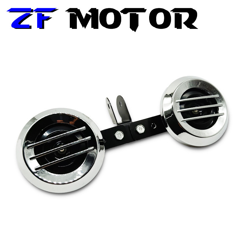 12 V motorkürt készlet ( magas hangú kürt és alacsony hangú kürt ) motorkerékpárhoz WY125 CBT125 CB125T Keeway Horse II QJ150-12 KW150-12