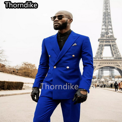 Thorndike New 2022 Formal Business Purpuri Costume pentru bărbați 3 piese Formal pentru bărbați Costume pentru bărbați Costume de nuntă pentru bărbați Smoking pentru mire