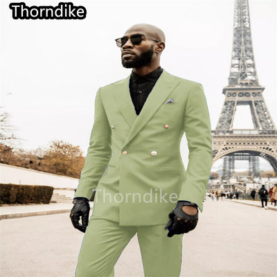 Thorndike New 2022 Formal Business Purpuri Costume pentru bărbați 3 piese Formal pentru bărbați Costume pentru bărbați Costume de nuntă pentru bărbați Smoking pentru mire