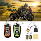 12V motociklo signalizacijos sistema su nuotolinio valdymo pulteliu 125db saugos įspėjimo įspėjimas elektrinio dviračio motociklo motociklo priedai