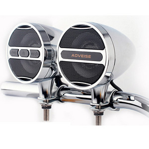 Atsparus vandeniui motociklo 12V MP3 grotuvo stiprintuvas USB su Bluetooth suderinamas muzikos grotuvas FM radijas Frosted stereo garsiakalbis MT473