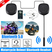 VR robotas Bluetooth 5.0 Moto Šalmas ausinės belaidės laisvų rankų įrangos stereo ausinės motociklo šalmas ausinės MP3 garsiakalbis