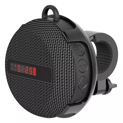 Nešiojamas „Bluetooth“ garsiakalbis, skirtas motociklo belaidžiam dviračio garsiakalbiui su garsiu garsu 5.0 IP65 vandeniui atsparus lauko garsiakalbis