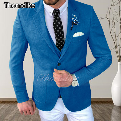 Thorndike 2023 Verde Burgundy Trend Nou Mixed Colocr Costum de nuntă pentru bărbați Mire Business Casual Tuxedo Moda Nou Costum 2 piese