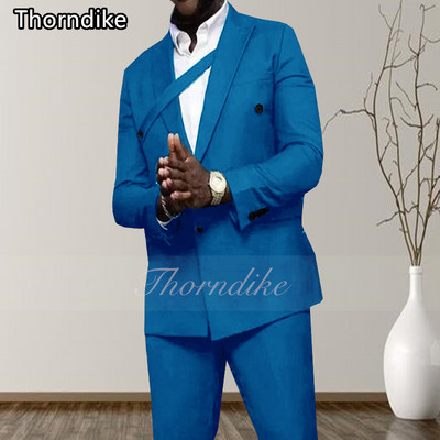 Thorndike 2023 Verde Burgundy Trend Nou Mixed Colocr Costum de nuntă pentru bărbați Mire Business Casual Tuxedo Moda Nou Costum 2 piese