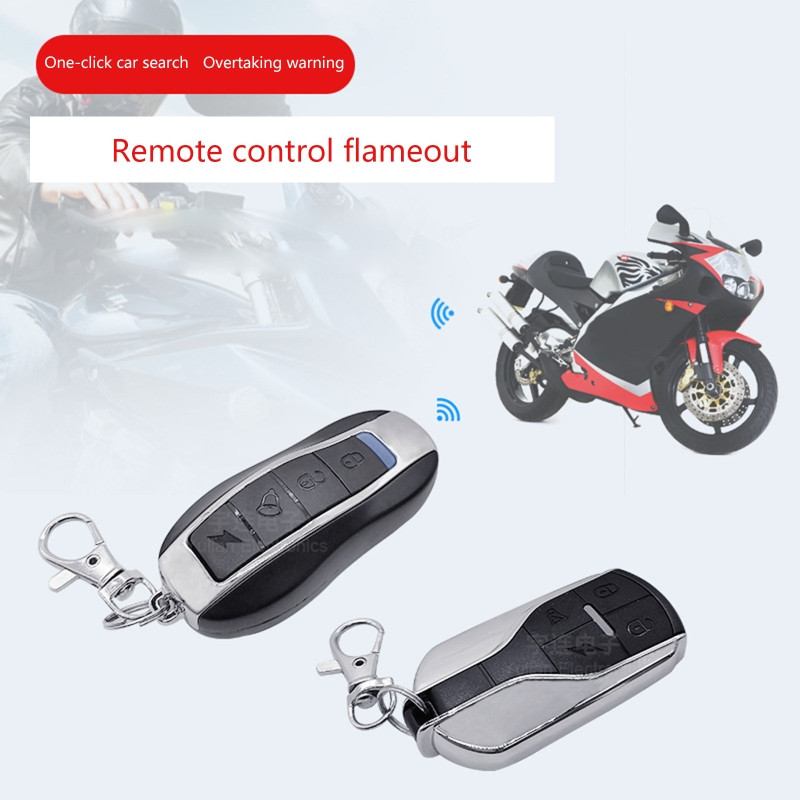 125 dB kerékpáros riasztó vezeték nélküli vibrációs mozgásérzékelő vízálló motorkerékpár riasztó távirányítóval