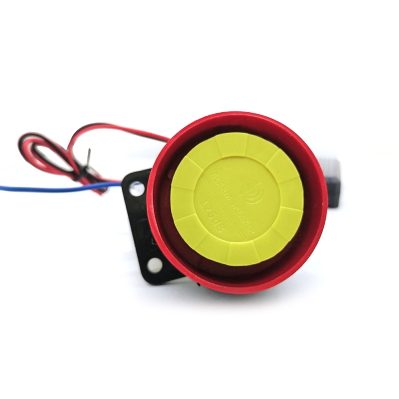 125 dB kerékpáros riasztó vezeték nélküli vibrációs mozgásérzékelő vízálló motorkerékpár riasztó távirányítóval