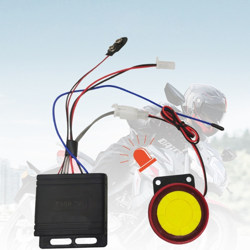 Alarmă antifurt pentru motocicletă Pornire de la distanță a motorului Bicicletă electrică Alarma de securitate de mare putere rezistentă la apă Furt moto pentru PROTECȚIE