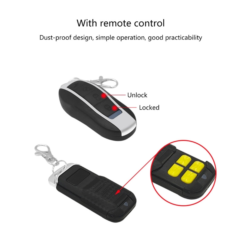 Alarmă antifurt pentru motocicletă Pornire de la distanță a motorului Bicicletă electrică Alarma de securitate de mare putere rezistentă la apă Furt moto pentru PROTECȚIE