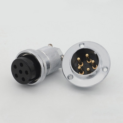 30 MM 2 3 4 5 6 7 8 10 Pin Conector de putere fir industrial Circular Road Battery Mufă Femeie Priză Masculin Motocicletă Auto Audio LED