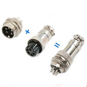 GX12 3 4 5 6 7 kontaktų vandeniui atspari aviacijos jungtis garsiakalbio apšvietimas garso LED motociklo medicininio litavimo gnybtas maitinimo jungtis