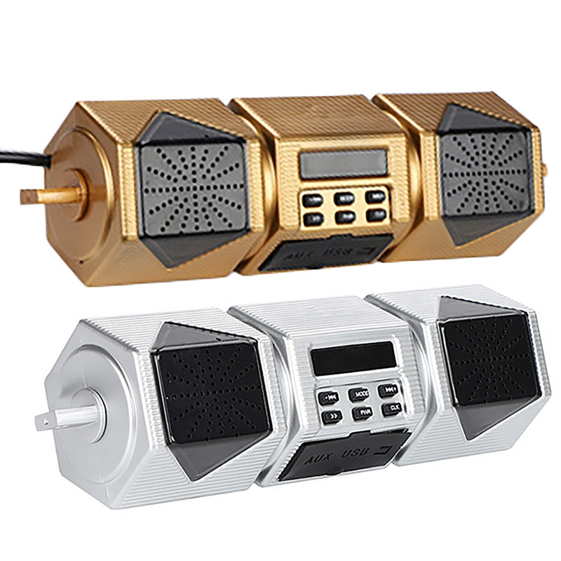 Difuzoare stereo pentru motociclete impermeabile Sistem audio Amplificator Bluetooth Radio USB FM Radio MP3 Player