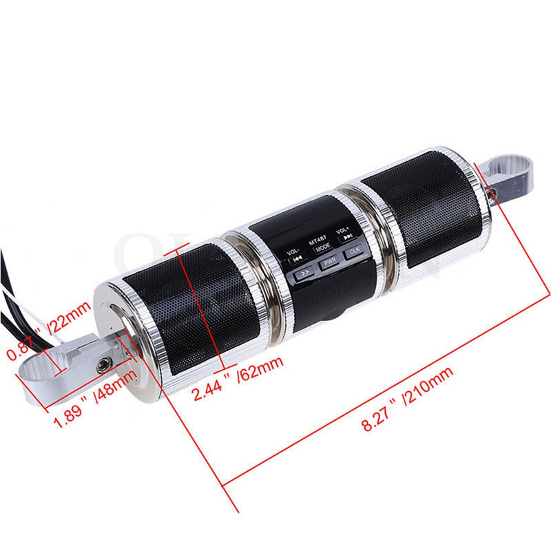 Difuzor universal pentru motociclete MP3 Player, sistem radio FM BT audio, stereo HiFi pentru KTM 1190 RC8R RC 390 690 950 990 1190 1290