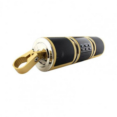 50% MT487 Difuzor compatibil Bluetooth Montare pe ghidon Ecran LED Player muzical Motocicletă Difuzor compatibil Bluetooth pentru Mot