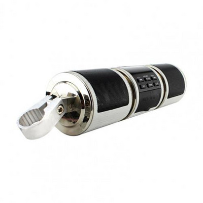 50% MT487 Difuzor compatibil Bluetooth Montare pe ghidon Ecran LED Player muzical Motocicletă Difuzor compatibil Bluetooth pentru Mot