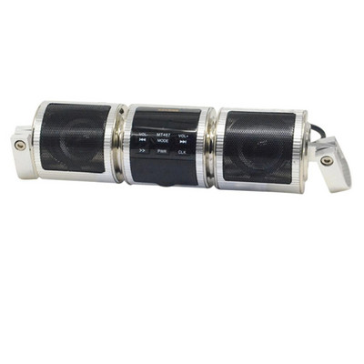 Sistem audio pentru motociclete Bluetooth MP3 Radio FM Difuzor stereo universal