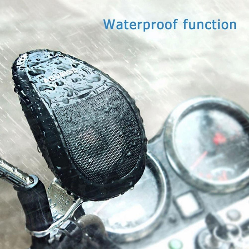 Difuzoare Bluetooth fără fir pentru motociclete Sistem de amplificare audio stereo impermeabile Player audio MP3 Radio FM cu lumină LED