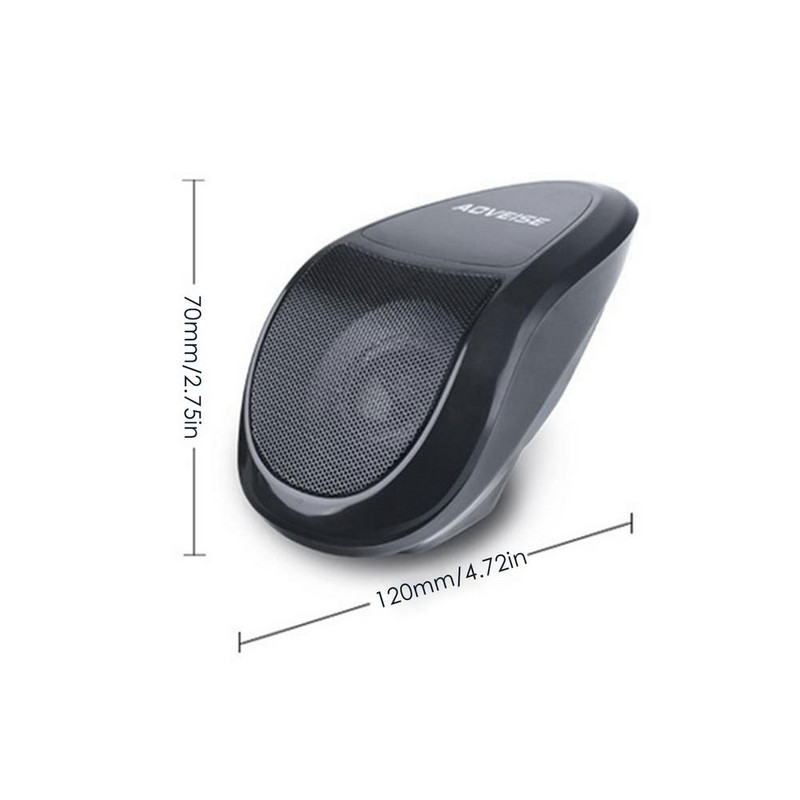 Difuzoare Bluetooth fără fir pentru motociclete Sistem de amplificare audio stereo impermeabile Player audio MP3 Radio FM cu lumină LED