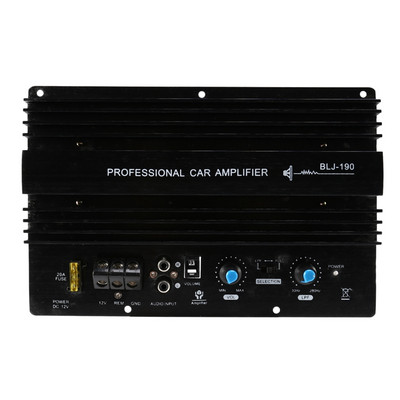 12V 1000W Powerful Bass Subwoofer 105Dba Mono Car Audio High Power Amplifier Amp Board Thermal Overload Protect Powerful Bass