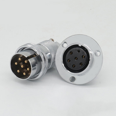 30MM Circular Industrială Motocicletă Auto Lumină Audio Medicală Auto Conector Baionetă 2 4 5 6 7 8 Pin IP67 Adaptor Impermeabil