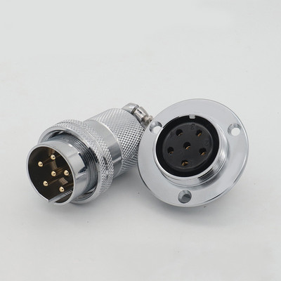 30MM Circular Industrială Motocicletă Auto Lumină Audio Medicală Auto Conector Baionetă 2 4 5 6 7 8 Pin IP67 Adaptor Impermeabil