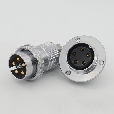 30MM Circular Industrială Motocicletă Auto Lumină Audio Medicală Auto Conector Baionetă 2 4 5 6 7 8 Pin IP67 Adaptor Impermeabil