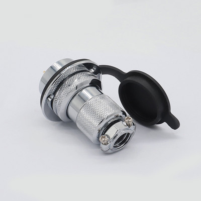 30MM Circular Industrială Motocicletă Auto Lumină Audio Medicală Auto Conector Baionetă 2 4 5 6 7 8 Pin IP67 Adaptor Impermeabil