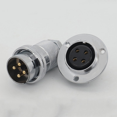30MM Circular Industrială Motocicletă Auto Lumină Audio Medicală Auto Conector Baionetă 2 4 5 6 7 8 Pin IP67 Adaptor Impermeabil