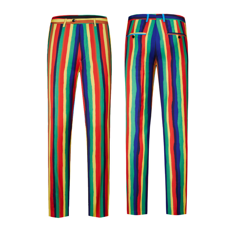 Nou sosire Costum bărbați Cluburi de noapte Cântăreț pentru bărbați DJ Party Moda Dună mare de culoare Costum pentru bărbați din bumbac Costume haine Homme