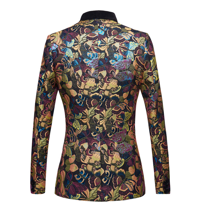 Costume bărbați jacquard, fluture, floare, ultimele modele de haine de pantaloni, slim fit, 3 piese, smoking, costume de mire, sacou personalizat pentru petrecere de bal