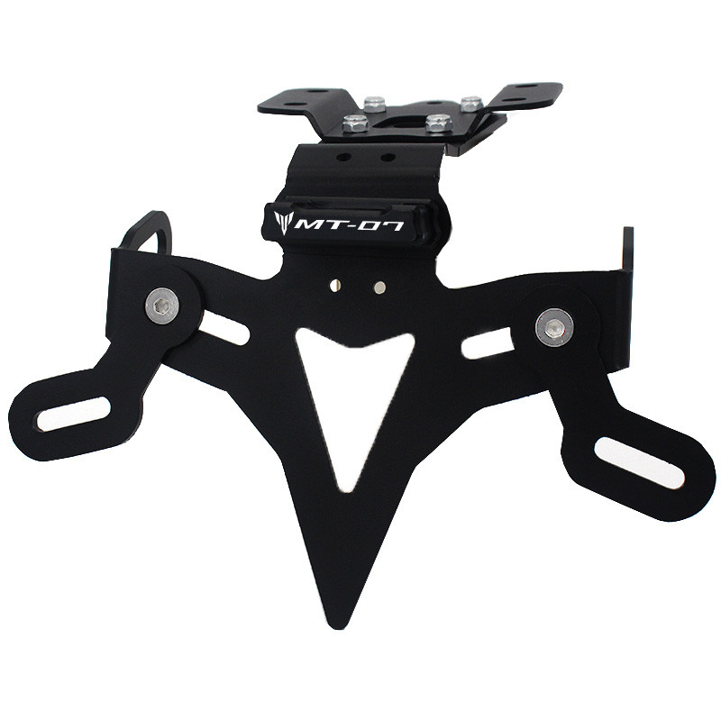 Yamaha MT-07 MT 07 FZ-07 MT07 jaoks 2013-2021 2014 2018 Mootorratta numbrimärgi hoidja poritiiba eemaldaja registreerimisklamber