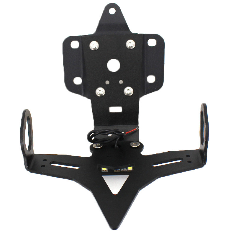 Yamaha MT-07 MT 07 FZ-07 MT07 jaoks 2013-2021 2014 2018 Mootorratta numbrimärgi hoidja poritiiba eemaldaja registreerimisklamber