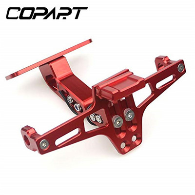 Skirta HONDA CBR 125R, skirta RC125 200 390 690 990 motociklui, universalus reguliuojamas galas, tvarkingas galinis valstybinio numerio laikiklis su LED lempute