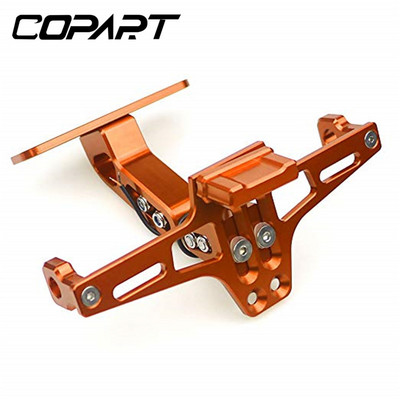 Skirta HONDA CBR 125R, skirta RC125 200 390 690 990 motociklui, universalus reguliuojamas galas, tvarkingas galinis valstybinio numerio laikiklis su LED lempute